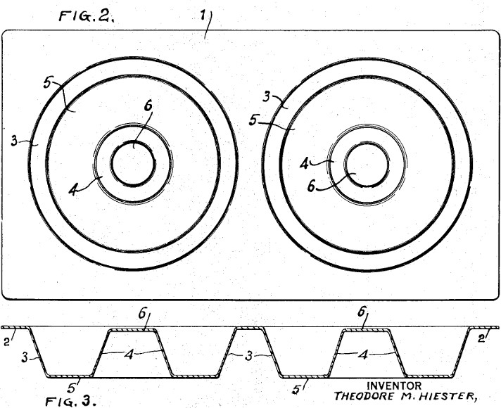 Hiester's baking pan design
